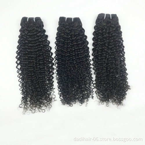 Kinky Curly human Hair Extensions best ratio brazilian hair